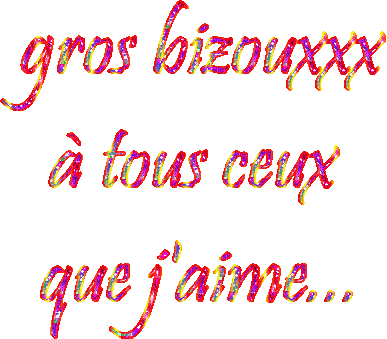 big kiss for all my friends